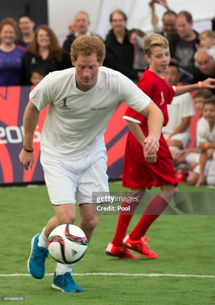 Prince Harry Visits New Zealand - Day 8