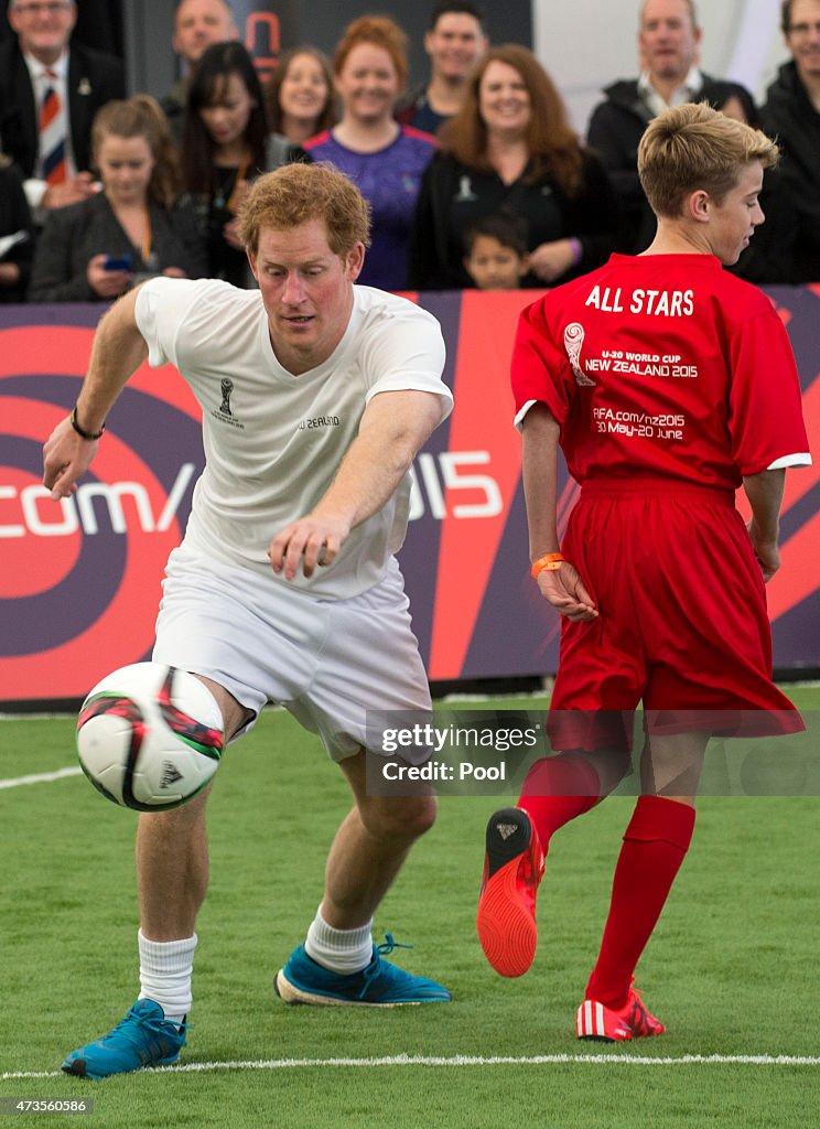 Prince Harry Visits New Zealand - Day 8