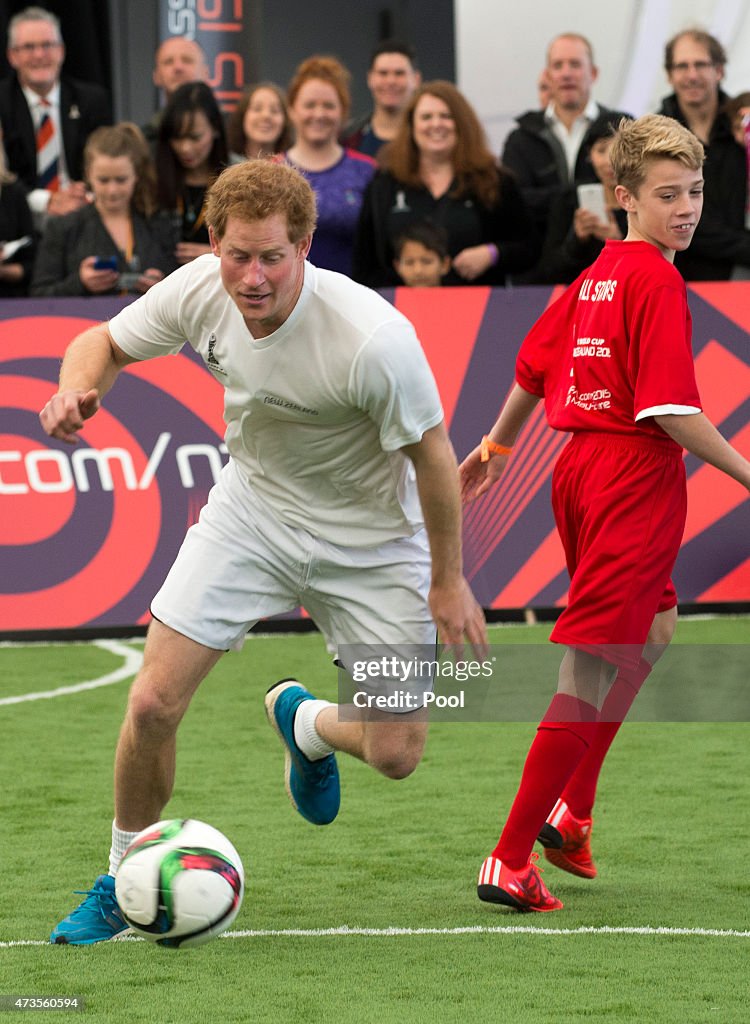 Prince Harry Visits New Zealand - Day 8