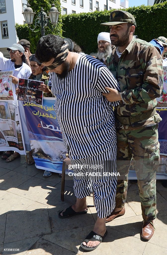 MOROCCO-JUSTICE-SALAFIST-DEMO