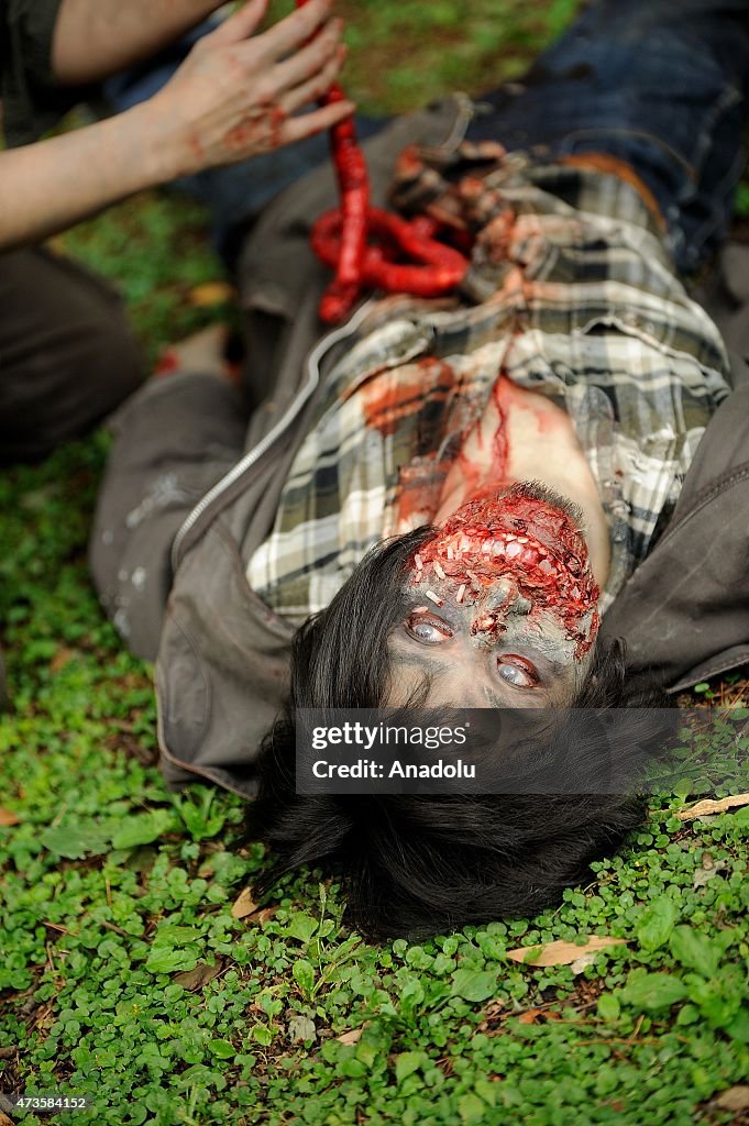 'Zombie Walk' in Tokyo