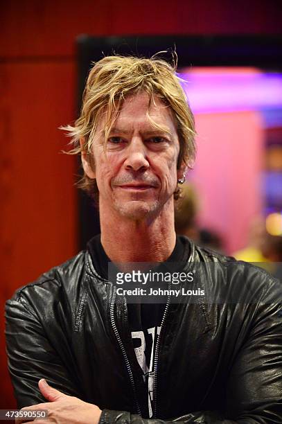 Duff McKagan greets fans and sign copies of his book " Duff McKagan How To Be A Man " at the Hard Rock Shop in The Seminole Hard Rock Hotel & Casino...