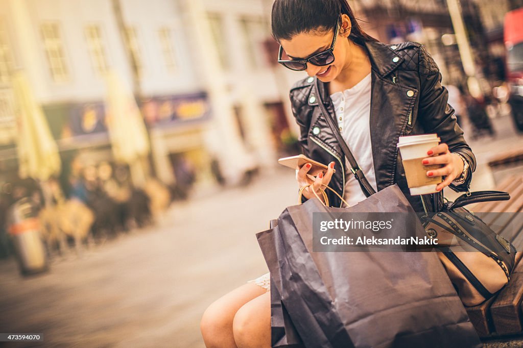 Shopping und SMS