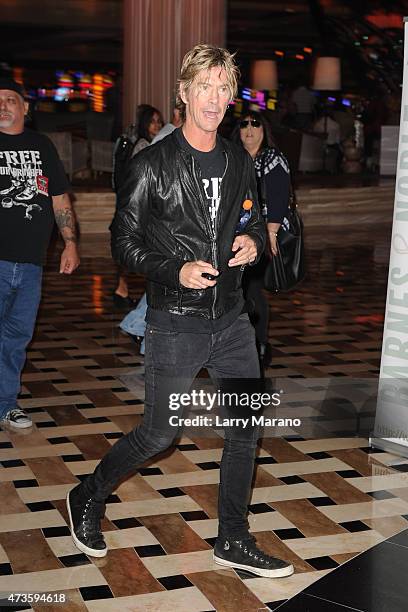 Duff McKagan signs copies of his book "How to Be a Man at Hard Rock Cafe held at the Seminole Hard Rock Hotel & Casino on May 15, 2015 in Hollywood,...