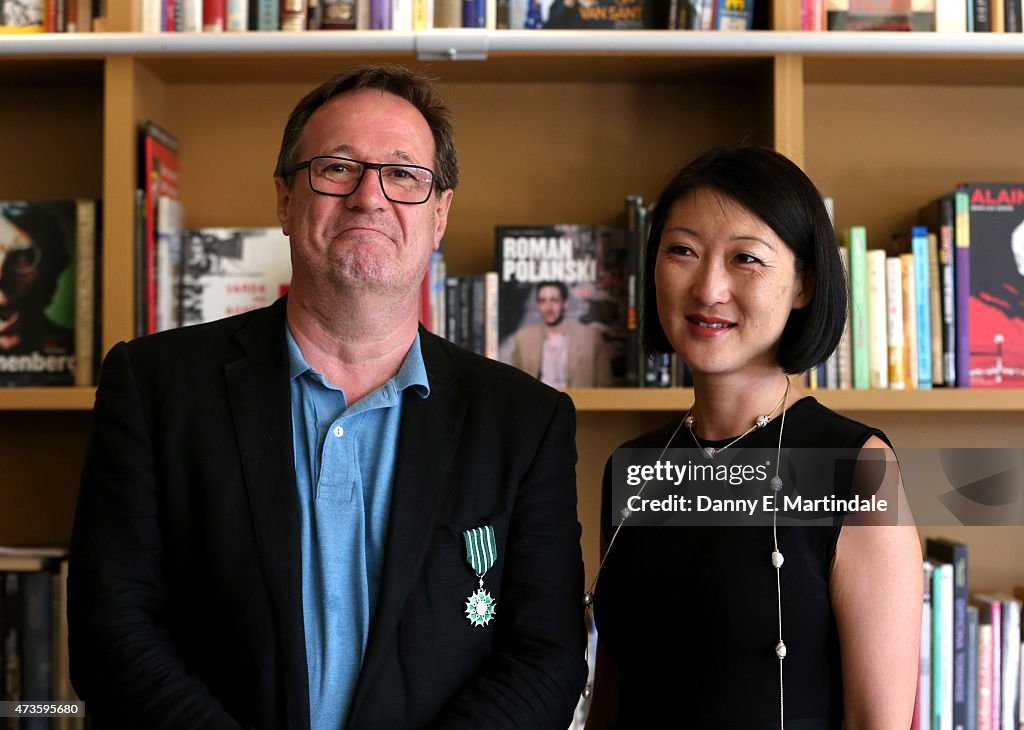 Marianne Slot Awarded Knight Of The Order Of Arts And Letters Photocall - The 68th Annual Cannes Film Festival