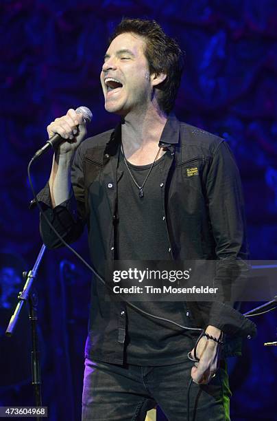 Pat Monahan performs during the 2nd Annual "Acoustic-4-A-Cure" Benefit Concert at The Masonic Auditorium on May 15, 2015 in San Francisco, California.