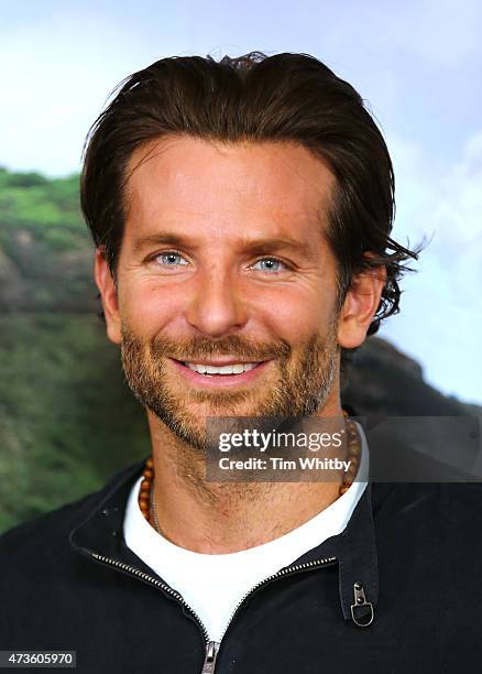 Bradley Cooper attends a photocall for 'Aloha' at Soho Hotel on May 16, 2015 in London, England.