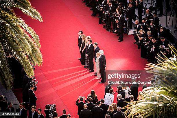 Paolo Del Brocco, actress Beatrice Mancin, actress Giulia Lazzarini, director Nanni Moretti, actress Margherita Buy, actor John Turturro and producer...