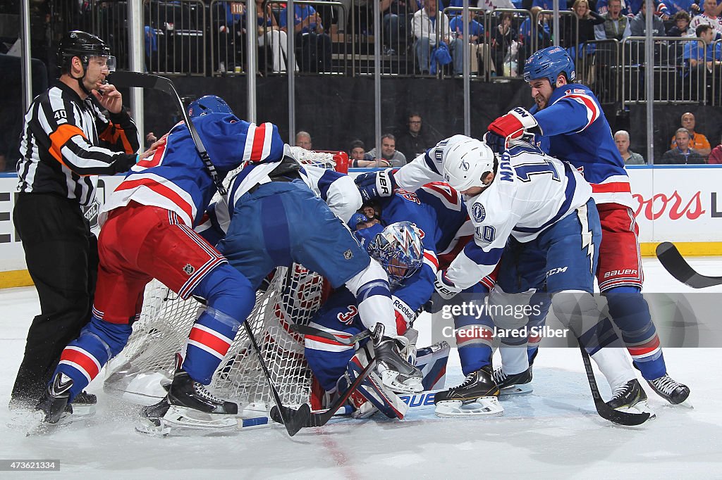 Tampa Bay Lightning v New York Rangers - Game One