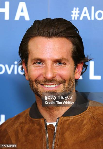 Bradley Cooper attends a VIP screening of 'Aloha' at Soho Hotel on May 16, 2015 in London, England.