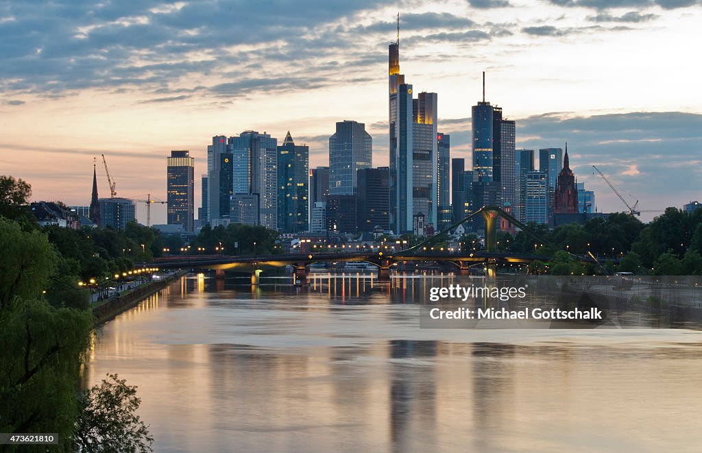 Skyline Of Frankfurt