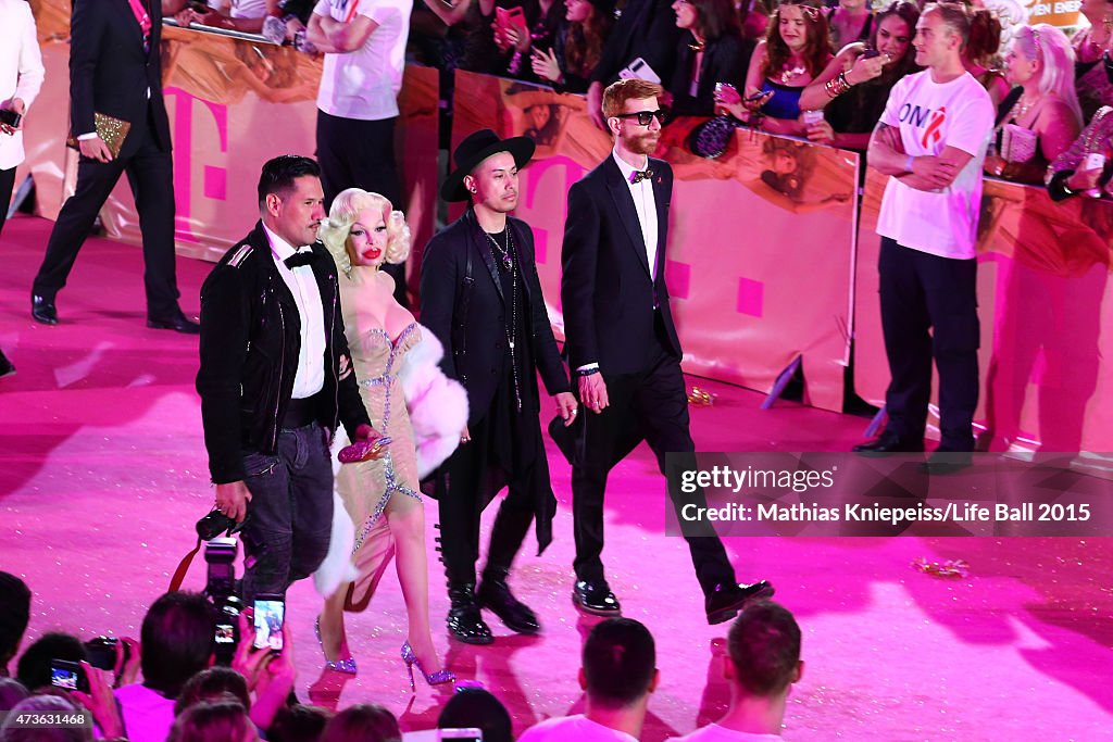 Life Ball 2015 - Magenta Carpet Arrivals