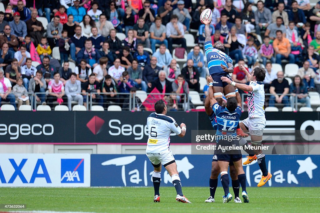 Stade Francais v Montpellier at Stade Jean Bouin In Paris