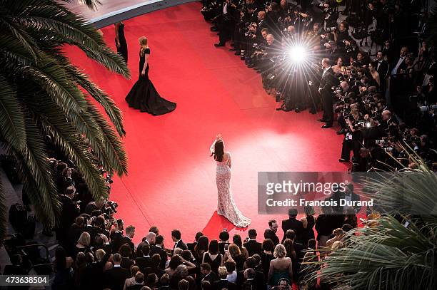 Andie MacDowell attends the Premiere of "The Sea Of Trees" during the 68th annual Cannes Film Festival on May 16, 2015 in Cannes, France.