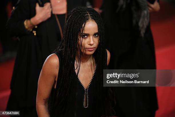 Zoe Kravitz attends the Premiere of "Amy" during the 68th annual Cannes Film Festival on May 16, 2015 in Cannes, France.