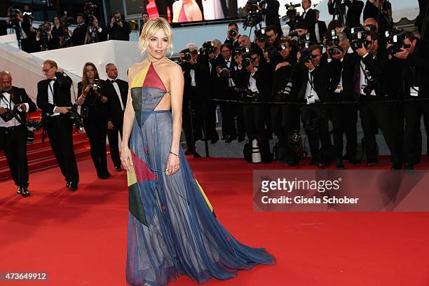 Sienna Miller attends the Premiere of "The Sea Of Trees" during the 68th annual Cannes Film Festival on May 16, 2015 in Cannes, France.
