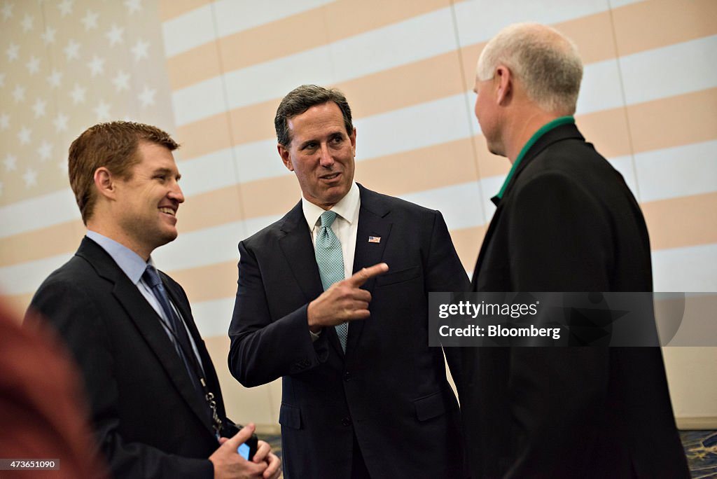 Presidential Hopefuls Speak At The Republican Party Of Iowa's Lincoln Dinner