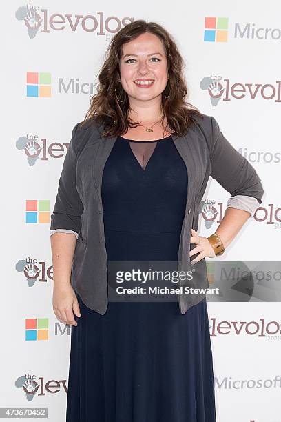 Actress Zuzanna Szadkowski attends the 4th Annual Olevolos Project Brunch at Gallow Green at the McKittrick Hotel on May 16, 2015 in New York City.