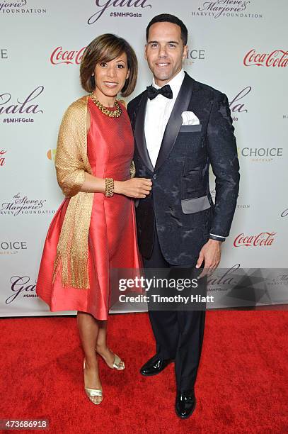 Tonya Pemberton and Steve Pemberton attend the Steve & Marjorie Harvey Foundation Gala on May 16, 2015 in Chicago, Illinois.