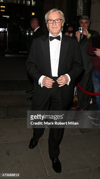 William Roache attending the British Soap Awards at the Palace Theatre on May 16, 2015 in Manchester, England.
