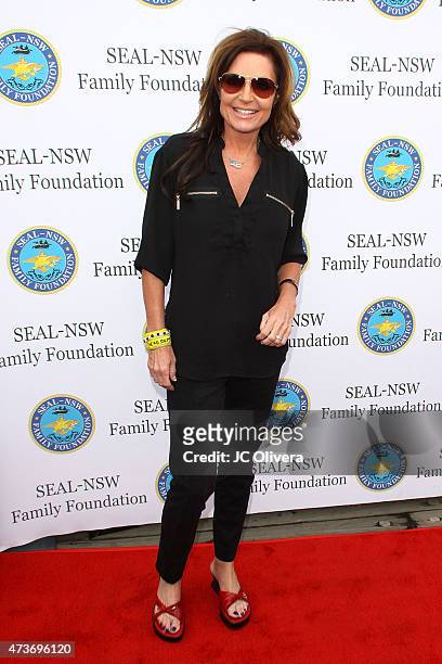 Sarah Palin attends the SEAL-NSW family foundation 2nd annual dinner gala at USS Iowa on May 16, 2015 in San Pedro, California.