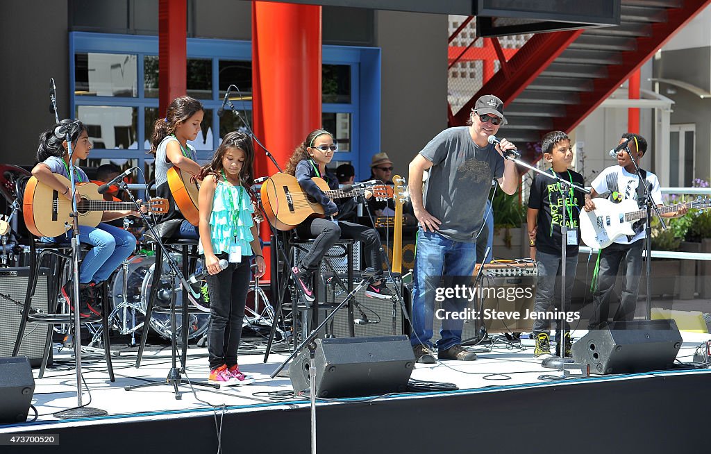 Little Kids Rock Family Jam, Honoring Chad Smith At Facebook HQ