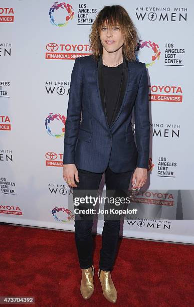 Actress Katherine Moennig arrives at An Evening With Women Benefitting The Los Angeles LGBT Center at Hollywood Palladium on May 16, 2015 in Los...