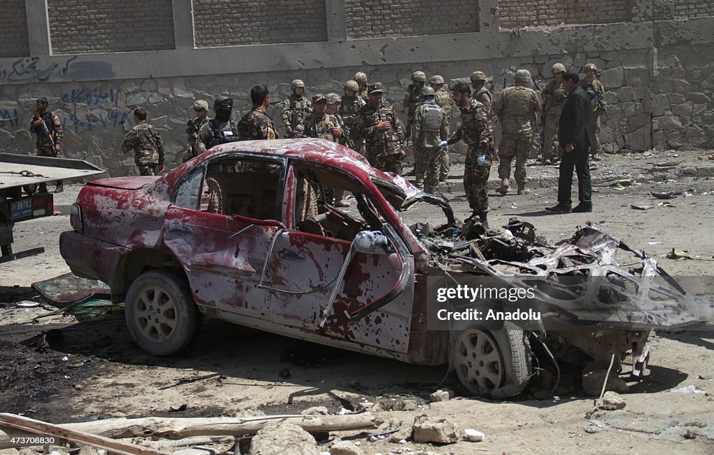 Suicide bombing near Kabul Airport leaves at least three dead