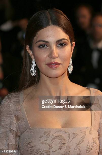 Negin Mirsalehi attends the "Irrational Man" Premiere during the 68th annual Cannes Film Festival on May 15, 2015 in Cannes, France.