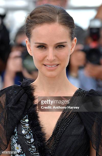 Director Natalie Portman attends the "A Tale Of Love And Darkness" photocall during the 68th annual Cannes Film Festival on May 17, 2015 in Cannes,...