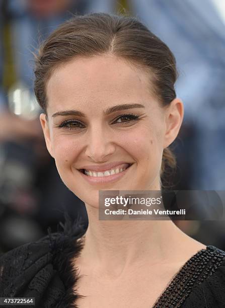 Director Natalie Portman attends the "A Tale Of Love And Darkness" Photocall during the 68th annual Cannes Film Festival on May 17, 2015 in Cannes,...