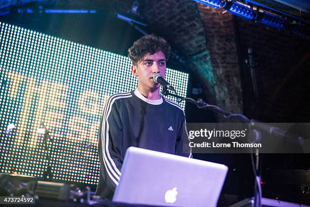 Oliver Cean performs as Oceaan at Colaition on May 16, 2015 in Brighton, United Kingdom