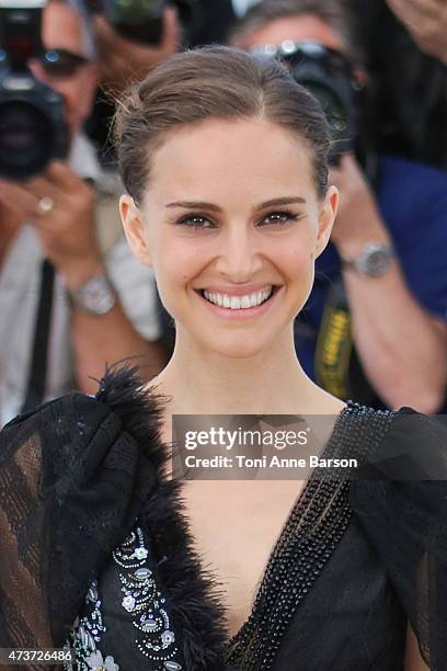 Natalie Portman attends the "A Tale Of Love And Darkness" photocall during the 68th annual Cannes Film Festival on May 17, 2015 in Cannes, France.