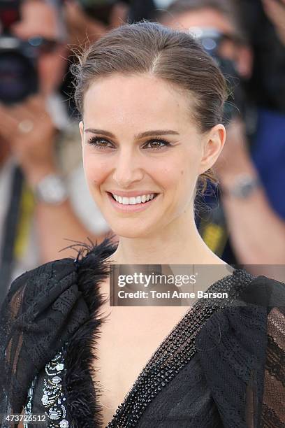 Natalie Portman attends the "A Tale Of Love And Darkness" photocall during the 68th annual Cannes Film Festival on May 17, 2015 in Cannes, France.