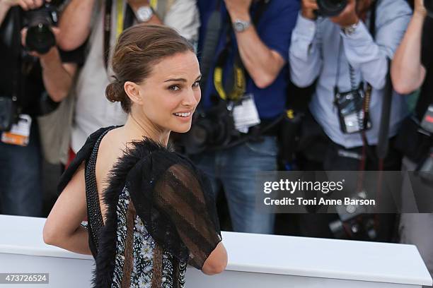 Natalie Portman attends the "A Tale Of Love And Darkness" photocall during the 68th annual Cannes Film Festival on May 17, 2015 in Cannes, France.