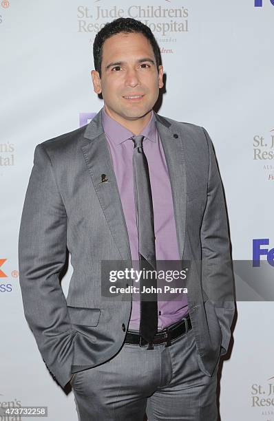 Bobby Pulido attends the 13th Annual FedEx/St. Jude Angels and Stars Gala at JW Marriott Marquis on May 16, 2015 in Miami, Florida.