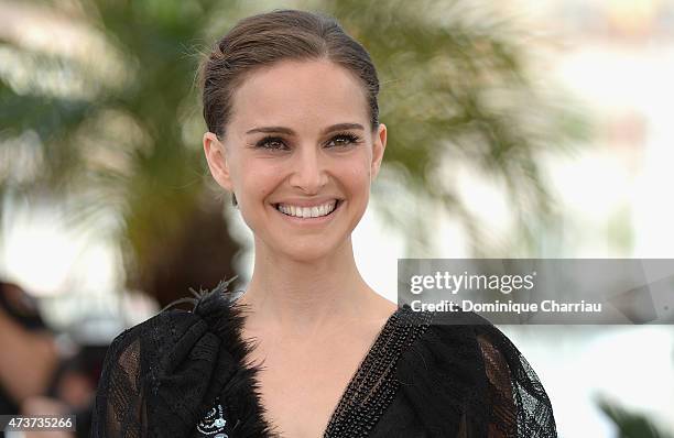 Director Natalie Portman attends the "A Tale Of Love And Darkness" Photocall during the 68th annual Cannes Film Festival on May 17, 2015 in Cannes,...