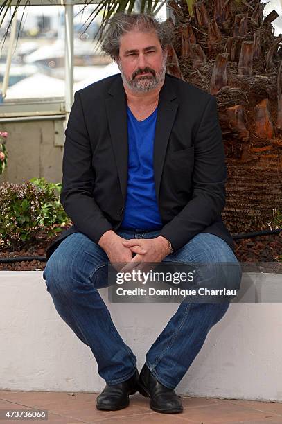 Actor Gustave Kervern attends the "Asphalte" Photocall during the 68th annual Cannes Film Festival on May 17, 2015 in Cannes, France.