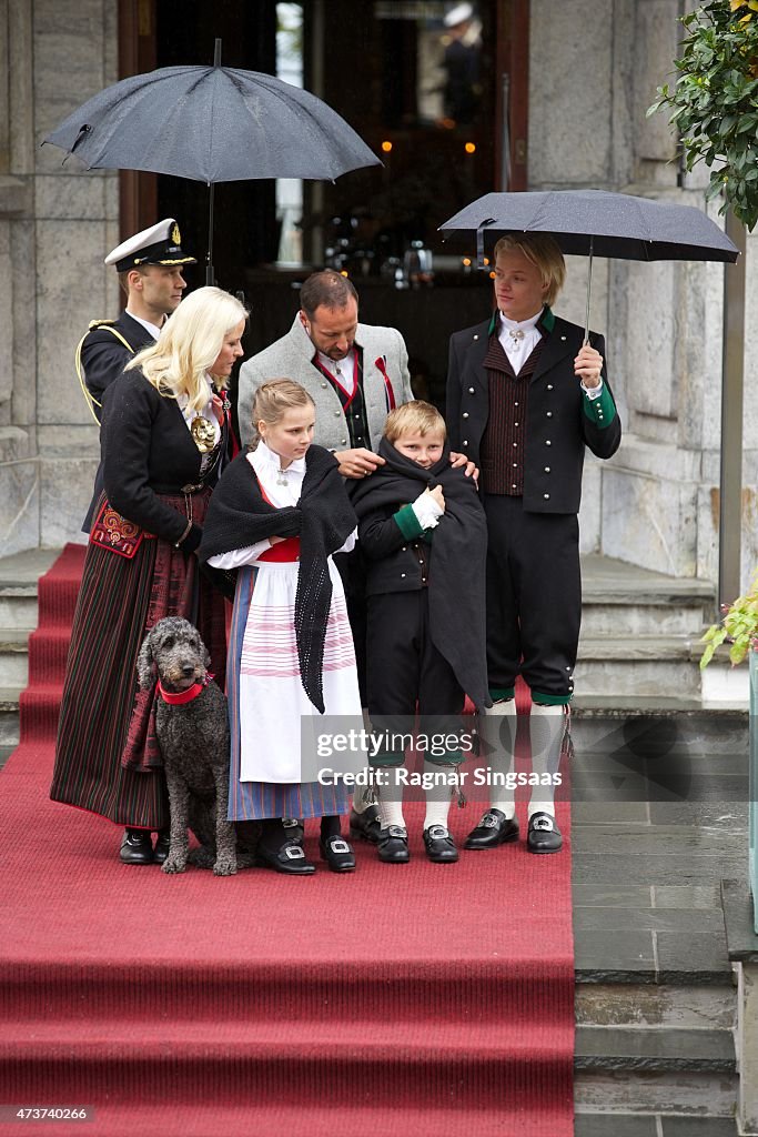 The Norwegian Royal Family Celebrate National Day In Oslo