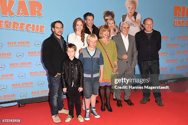 Actor Moritz Bleibtreu, Barbara Meier, Juri Winkler, Anton Petzold, Wolfgang Groos, Genija Rykova, Ursela Monn, Henry Huebchen and Andreas...