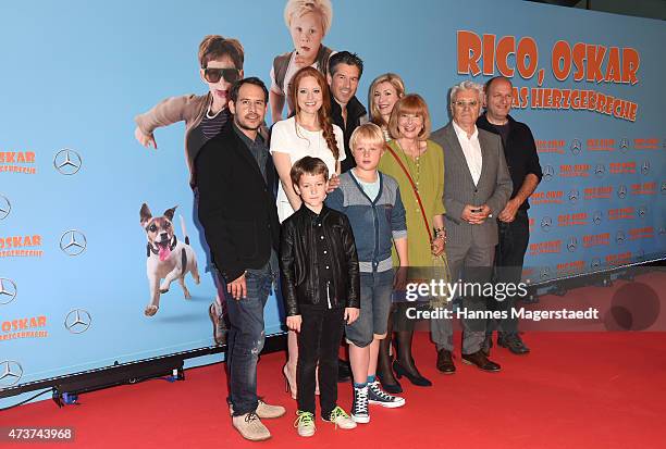 Actor Moritz Bleibtreu, Barbara Meier, Juri Winkler, Anton Petzold, Wolfgang Groos, Genija Rykova, Ursela Monn, Henry Huebchen and Andreas...