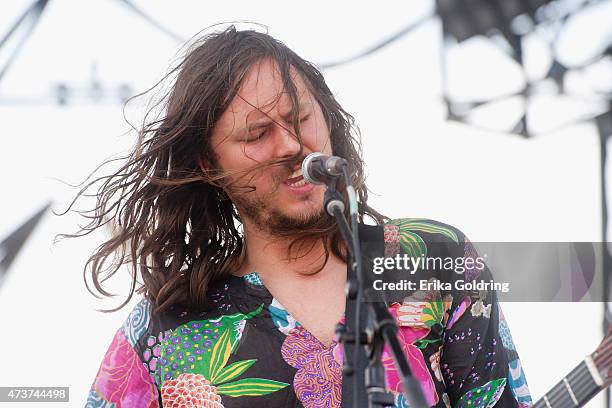 Jake Orrall of Jeff The Brotherhood performs on May 16, 2015 in Gulf Shores, Alabama.