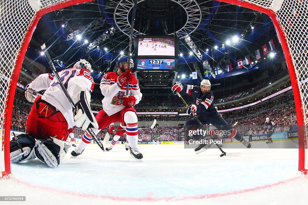 Czech Republic v USA - 2015 IIHF Ice Hockey World Championship Bronze Medal Game