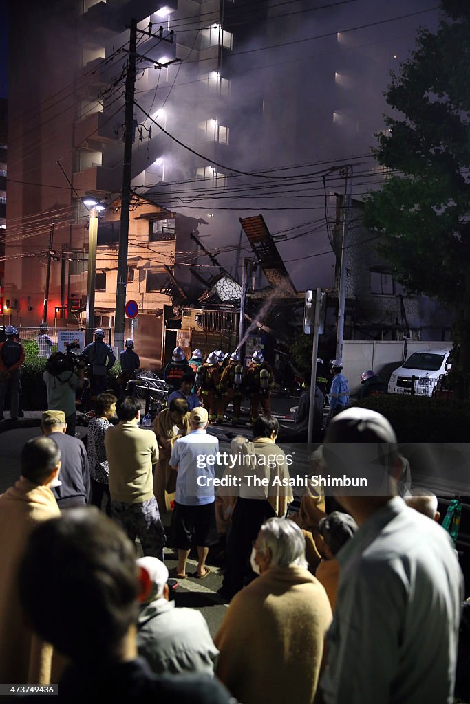 Fire at Cheap Lodging Houses Killed Five In Kawasaki