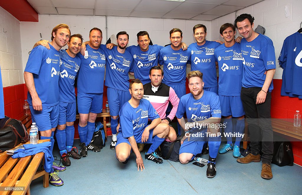 Celebrities Take On Tottenham Legends In A Charity Football Match