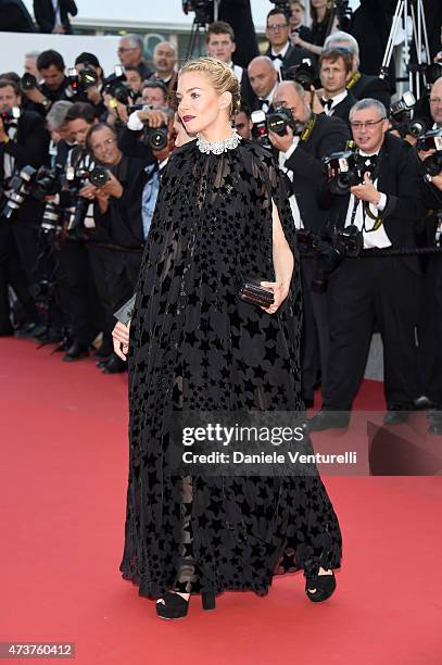 Jury member Sienna Miller attends the "Carol" Premiere during the 68th annual Cannes Film Festival on May 17, 2015 in Cannes, France.