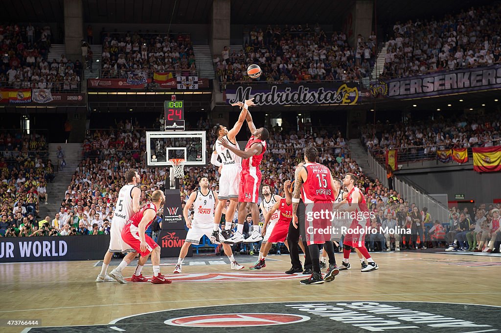 Turkish Airlines Euroleague Final Four Madrid 2015 - Final Game Real Madrid v Olympiacos Piraeus