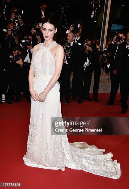 Rooney Mara attends the "Carol" Premiere during the 68th annual Cannes Film Festival on May 17, 2015 in Cannes, France.
