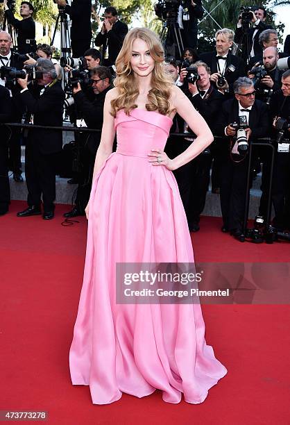 Svetlana Khodchenkova attends the "Carol" Premiere during the 68th annual Cannes Film Festival on May 17, 2015 in Cannes, France.