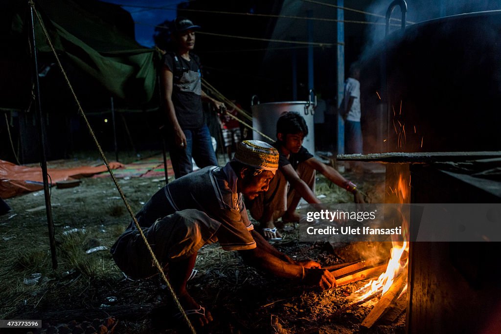 Rohingya Migrants Fleeing Myanmar Continue To Land On Indonesia's Shores